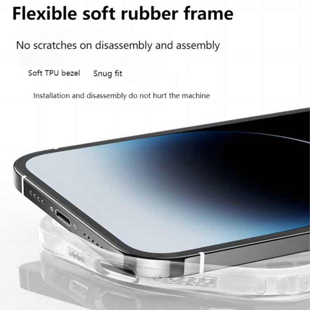 SG Apple iPhone Mag-Safe Wireless Charging | Designed with Magnetic Lock | Shockproof Phone Bumper Transparent Back Case Cover Compatible for iPhone (Transparent) | Free Cable Protector