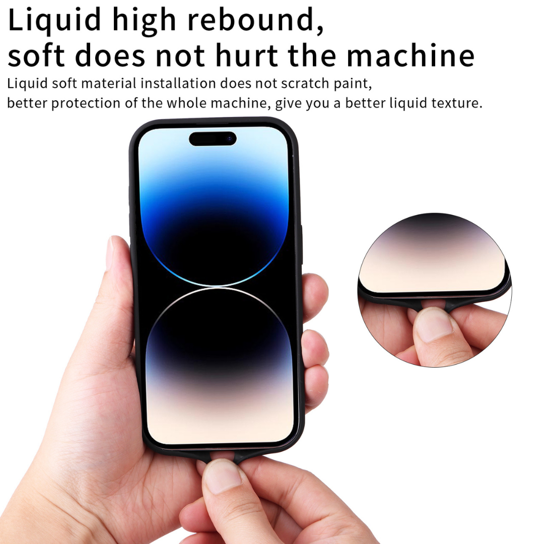 SG Apple iPhone Liquid Silicone Cover