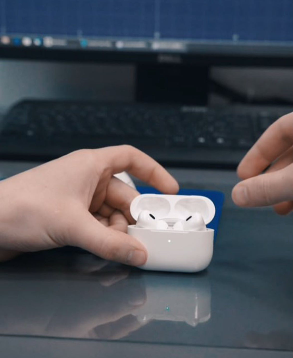 SG Premium Air Pods Pro 2 - ANC | Wireless Charging | 6 Months Warranty | 7 Days Replacement | Open Box Delivery