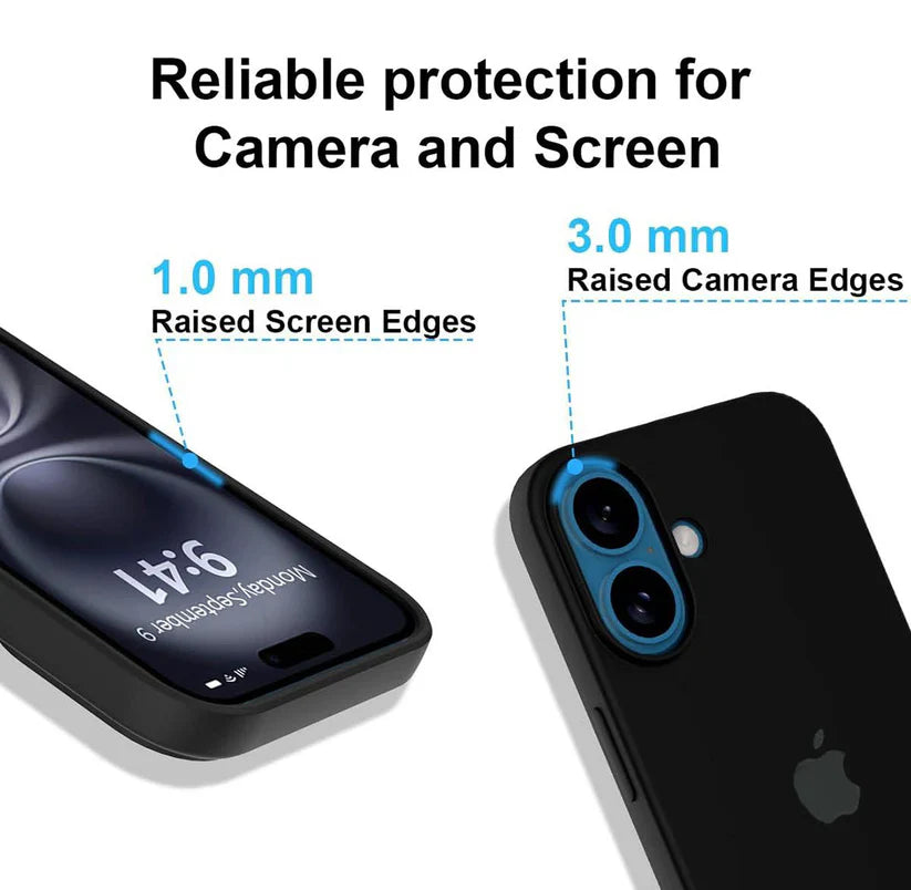 SG Premium Silicon case | Drop Protection 8 ft | iPhone 15 & 16