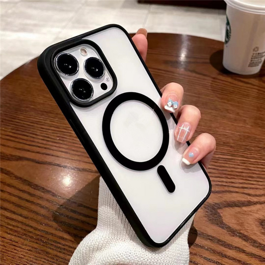 SG Apple iPhone Wireless charging case with magnetic drop and anti-yellow protection for iPhone